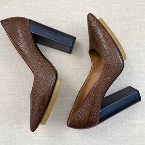 Phillip Lim Brown Platform heels